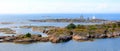Aland Islands archipelago, Kobba Klintar, panorama. Royalty Free Stock Photo