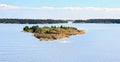 Aland Islands archipelago, view from cruise ship.