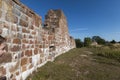 Aland Islands, Finland - July 12, 2019 - Bomarsund Fortress, built by the Russian Empire in 1832 and destroyed during the Crimean