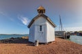 Aland Islands, Finland - July 12, 2019 - SjÃÂ¶fararkapellet Church in Mariehamn