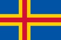 Aland Islands flag