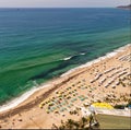 Alanya - the beach of Cleopatra . Alanya is one of most popular seaside resorts in Turkey