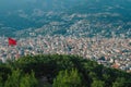 Alanya city, Turkey, view from red tower