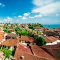 Alanya cityscape. Turkish resort