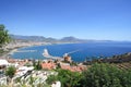 Alanya panorama with the Red Tower Royalty Free Stock Photo