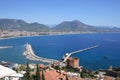 Alanya panorama with the Red Tower Royalty Free Stock Photo