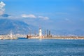 Alanya port and lighthouse