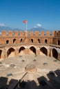 Alanya Red Tower Royalty Free Stock Photo