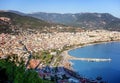 Alanya, a resort city in Turkey, a beautiful landscape, a view f