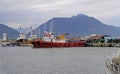 Scenic seascape of Alanya harbour