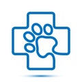 Veterinary Logo. Isolate vector illustration.