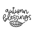 Autumn blessings