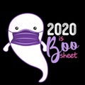 2020 is Boo Sheet or bullshit Royalty Free Stock Photo