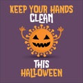 Keep your hands clean this Halloween 2020