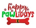 Happy Pawlidays happy holidays