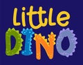 Little Dino dinosaur - Cute Dino print design