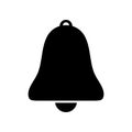 Alarm bell icon, service handbell. Vector illustration