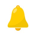 Alarm bell icon, service handbell. Vector illustration