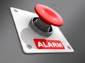 Alarm button Royalty Free Stock Photo
