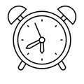 Alarm clock, campaign timing Vector icon which can easily modify