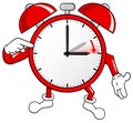 Alarm clock change to daylight saving time