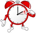 Alarm clock change to standard time