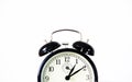 Alarm clock detail isolated Royalty Free Stock Photo