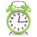 Alarm clock green