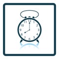 Alarm clock icon Royalty Free Stock Photo
