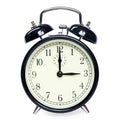 Alarm clock isolated