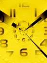 Alarm clock on isolated background Royalty Free Stock Photo