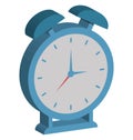 Alarm Clock Isolated Vector Icon Editable Royalty Free Stock Photo