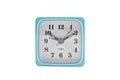 Alarm clock isolated on the white