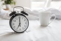 Alarm clock morning wake-up time