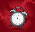 Alarm Clock Ringing Royalty Free Stock Photo