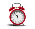 Alarm clock ringing Royalty Free Stock Photo