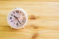Alarm clockon Royalty Free Stock Photo