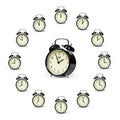 Alarm clocks Royalty Free Stock Photo