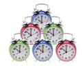 Alarm Clocks Royalty Free Stock Photo