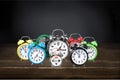 Alarm Clocks Royalty Free Stock Photo