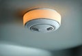 alarm detector hotel safety home room ceiling fire setup smoke device security alert protection emergency system technology Royalty Free Stock Photo