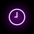 alarm later icon. Elements of web in neon style icons. Simple icon for websites, web design, mobile app, info graphics