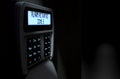 Alarm Panel Activated Royalty Free Stock Photo