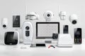 Alarm systems enforce personal data security through preventive alerts using camera integration for image capture, bolstered by mu