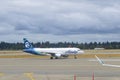 Alaska Airlines Airbus A320 at Seattle Airport, USA