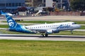 Alaska Airlines Skywest Embraer ERJ 170 airplane San Jose airport