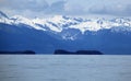 Alaska coastline at Juneau Royalty Free Stock Photo