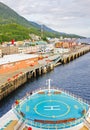 Alaska Cruise Ship in Ketchikan