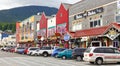 Alaska Downtown Ketchikan Shopping Royalty Free Stock Photo