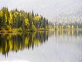 Alaska Fall Reflection Royalty Free Stock Photo